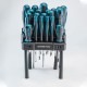 BORMANN Pro BHT1665 Σετ 20τεμ Κατσαβίδια (7xSL, 5xPH, 4xTorx & 4xPrecision),S2 (036609)