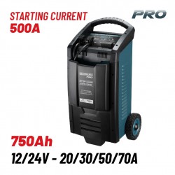 BORMANN Pro BBC7550 Φορτιστής Συντηρητής Εκκινητής Μπαταριών 12/24V 500A (037286)
