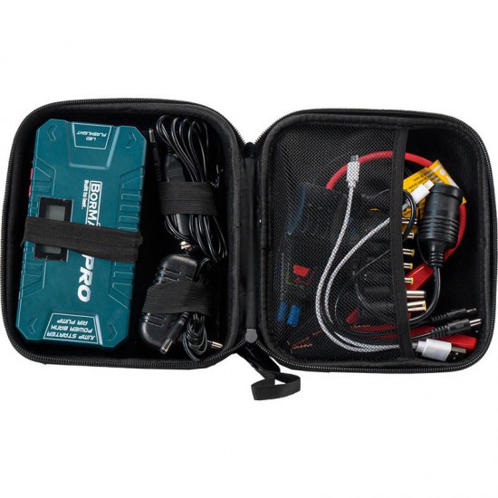 BORMANN Pro BBC8520 Εκκινητής & PowerBank 12000Mah/500Α (037309)