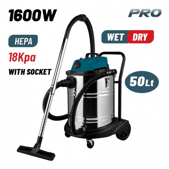 BORMANN Pro BVC5500 Σκούπα Υγρών-Στερεών 1600W (038160)