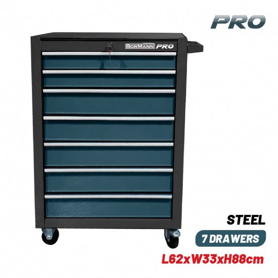 BORMANN Pro BWR6800 Εργαλειοφορέας 7 Συρτάρια Με Στοπ (042341)