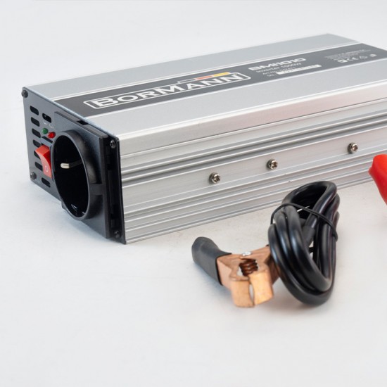 BORMANN BMI1010 Inverter-Μετατροπέας 12V-220V, 1000W (042471)