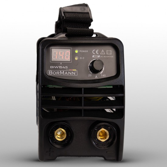 BORMANN BIW1545 Ηλεκτροκόλληση Inverter 140A,με Ψηφιακή Οθόνη & Εξαρτήματα (043157)