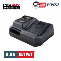 BORMANN Pro BBP2010 Ταχυφορτιστής 20V, Li-Ion, 8A (045427)