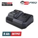 BORMANN Pro BBP2010 Ταχυφορτιστής 20V, Li-Ion, 8A (045427)