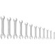BORMANN Pro BHT7468 Γερμανικό Κλειδί Σετ 12τμχ (06x07 ΕΩΣ 30x32), CRV, DIN 3110 (047643)