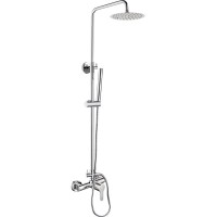 BORMANN Elite BTW3355 Στήλη Ντους Sunny Σταθερή,με Μπαταρία & Σετ Ντους Με Διανομέα (049623)