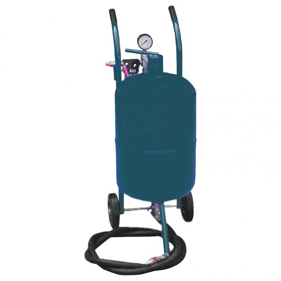 BORMANN Pro BWR5201 Αμμοβολέας Φορητός 40Lt με Λάστιχο 2.5mm,Πίεση 60-125Psi (049906)