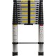BORMANN BHL7020 Σκάλα Τηλεσκοπική Αλουμινίου, 12 Σκαλιά (051381)