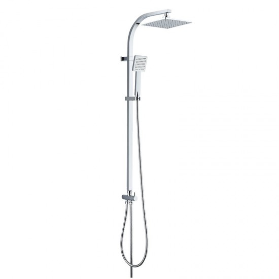 BORMANN Elite BTW5040 Στήλη Ντους Eva Σταθερή & Σετ Ντους Με Διανομέα (051855)