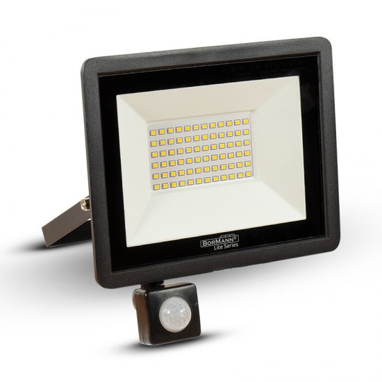 BORMANN BLF1920 Προβολέας LΕD 20W Με Ανιχνευτή Κίνησης 4000K, 1600Lumen 120° Αδιάβροχος (052418)