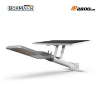 BORMANN BLF3100 Ηλιακό Φωτιστικό Δρόμου Led 100W, Αδιάβροχο Με Φωτοβολταϊκό Πάνελ, 5V/30W (052470)