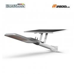 BORMANN BLF3100 Ηλιακό Φωτιστικό Δρόμου Led 100W, Αδιάβροχο Με Φωτοβολταϊκό Πάνελ, 5V/30W (052470)