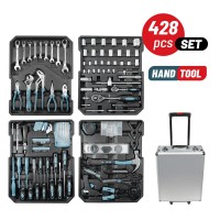 BORMANN BHT5050 Σετ 428τεμ Εργαλείων Σε Τρόλεϊ Αλουμινίου (053705)