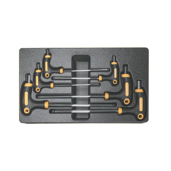 BORMANN BWR7100SET Εργαλειοφορέας 5 Συρτάρια Σετ 66 Εργαλεία Με Στοπ, Μ64xΠ36xΥ62cm (053712)