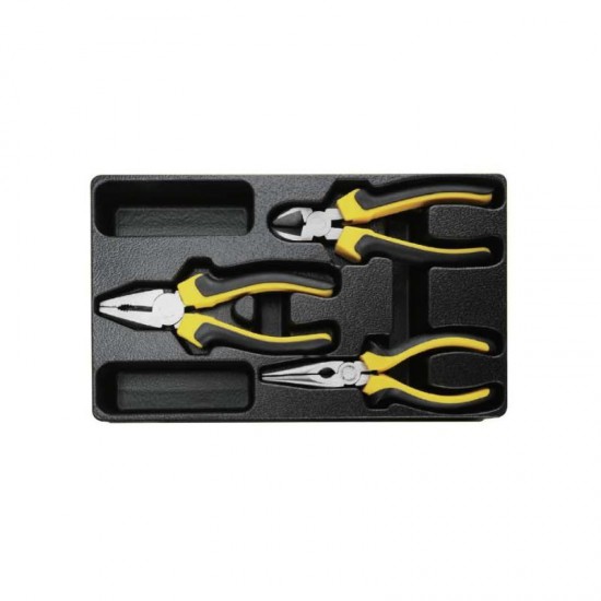 BORMANN BWR7100SET Εργαλειοφορέας 5 Συρτάρια Σετ 66 Εργαλεία Με Στοπ, Μ64xΠ36xΥ62cm (053712)