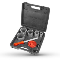 BORMANN Pro BHT4580 Σετ Ποτηροτρύπανα Δομικών Υλικών Καρβιδίου, 8τεμ, 33-83mm (055044)