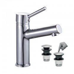 BORMANN Elite BTW3405 Μπαταρία Νιπτήρα Eva 35mm, Αναμεικτική, Με Pop Up 750G (055075)