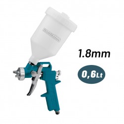 BORMANN BAT6135 Πιστόλι Βαφής Άνω Δοχείο, 0.6Lt, Μπεκ 1.8mm (055815)