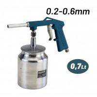 BORMANN BAT6155 Πιστόλι Αμμοβολής με Δοχείο 0.75Lt,0.2-0.6mm (055853)