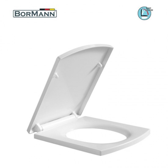 BORMANN BTW1075 Κάλυμμα Λεκάνης Virgo 440x345mm Soft Close, Duroplast, 2.52KG (056638)