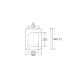 BORMANN BTW1075 Κάλυμμα Λεκάνης Virgo 440x345mm Soft Close, Duroplast, 2.52KG (056638)