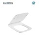 BORMANN BTW1080 Κάλυμμα Λεκάνης Leo 445x340mm Soft Close, Duroplast, 2.1KG (056645)