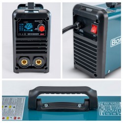 BORMANN Pro BIW2220 Ηλεκτροκόλληση Inverter, Synergic,Απόδοση 200Α/60%,Μεγ.Ηλεκτρόδιο 4mm (061977)