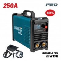 BORMANN Pro BIW2250 Ηλεκτροκόλληση Inverter,Synergic,Απόδοση 250Α/60%,Μεγ.Ηλεκτρόδιο 5mm (061984)