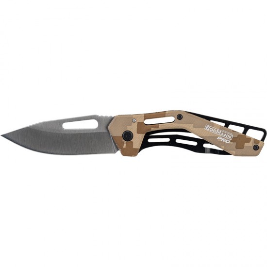 BORMANN Pro BHT7590 Σουγιάς Ανoξείδωτος Σε Χρώμα Παραλλαγής, 194mm, Ατσάλινη Λαβή (062288)
