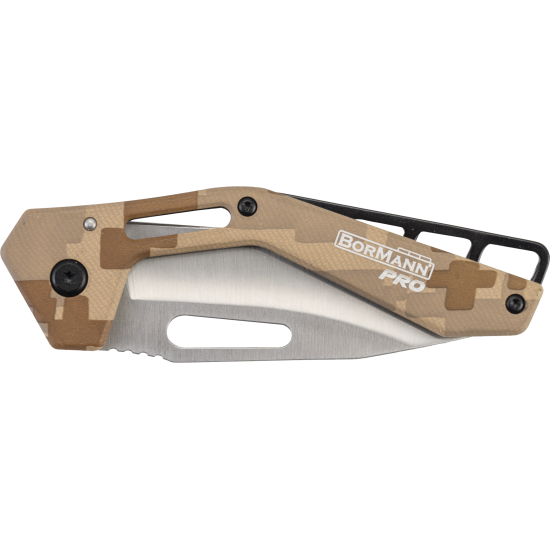 BORMANN Pro BHT7590 Σουγιάς Ανoξείδωτος Σε Χρώμα Παραλλαγής, 194mm, Ατσάλινη Λαβή (062288)