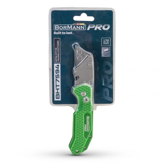 BORMANN Pro BHT7594 Κοπίδι Σουγιάς Σε Πράσινο Χρώμα,172mm ,Λαβή Αλουμινίου (062325)