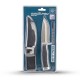 BORMANN Pro BHT7595 Μαχαίρι Σε Μαύρο Χρώμα ,220mm, Υφασμάτινη Θήκη (062332)