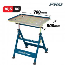 BORMANN Pro BWR4100 Τραπέζι Συγκόλλησης 760x500mm , 18,5Kg , Φορητό (063513)