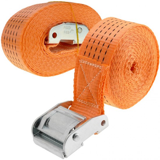 BORMANN Pro BRB1050-2 Ιμάντες Πρόσδεσης Πόρπης 25mm x 8m,Αντοχή 1Ton, 2τεμ (063827)