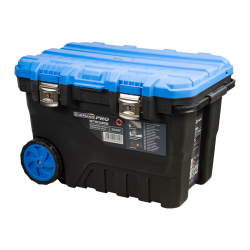 BORMANN Pro BTB3356 Εργαλειοθήκη Πλαστική "Snake" με Ρόδες, Tηλεσκοπική Λαβή & Ταμπακέρα (066026)