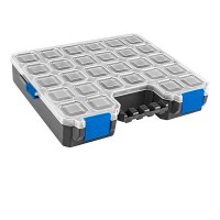 BORMANN Pro BTB3350 Ταμπακιέρα Εργαλείων Πλαστική "Crab", 17 Θέσεων, με Αφαιρούμενα Κουτιά (066057)