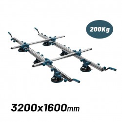 BORMANN Pro BTC6500 Σύστημα Μεταφοράς Μεγάλων Πλακιδίων 3200X1600mm , 6 Βεντούζες , 200Kg (066255)