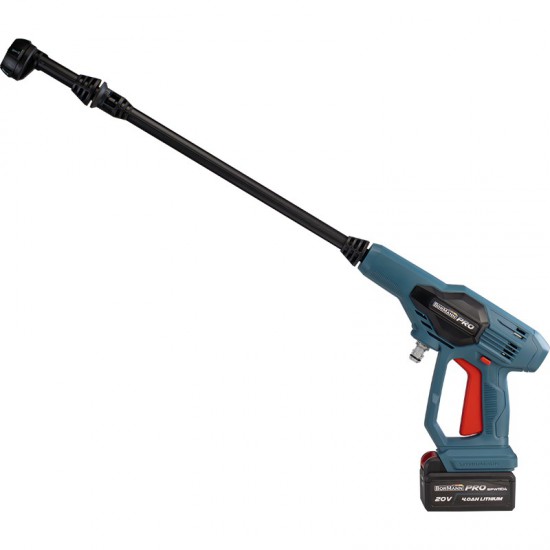 BORMANN Pro BPW1100 Πλυστικό Μπαταρίας 25Bar,180Lt/H,1.7Kg,4Ah,Πιστόλι με 5 Λειτουργίες (070481)