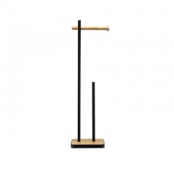 BORMANN BTW9048 Χαρτοθήκη Δαπέδου Μπαμπού Μαύρη 18x67cm (070559)