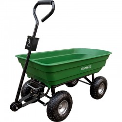 BORMANN BWB3625 Καρότσι Κήπου Ανατρεπόμενο 125L, 400Kg, Μ119,5xΠ59xΥ61cm (070719)
