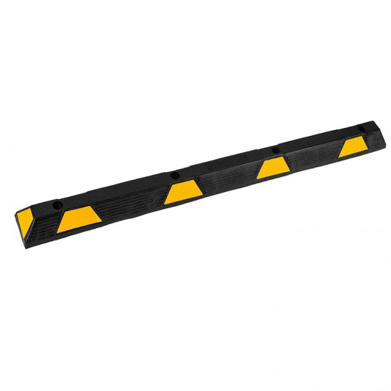 BORMANN Pro BPP2489 Στοπ Τροχών Λαστιχένιο 183cm Με Ανακλαστικές Ταινίες (070856)