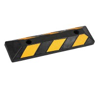 BORMANN Pro BPP2490 Στοπ Τροχών Λαστιχένιο 55cm Με Ανακλαστικές Ταινίες (070863)