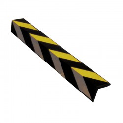 BORMANN Pro BPP2491 Γωνιά Προστασίας Parking Λαστιχένια Ύψος 80cm Με Ανακλαστικές Ταινίες (070870)