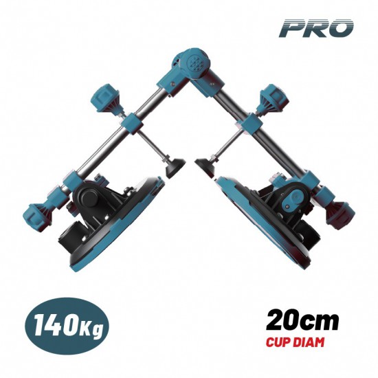 BORMANN Pro BTC6506 Βεντούζα Ρύθμισης και Στερέωσης Πλακιδίων Πολλαπλών Γωνιών με Μανόμετρο (071471)