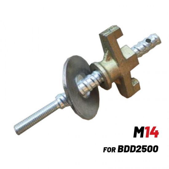 BORMANN Pro BDD2505 Αγκύριο Πάκτωσης Καροτιέρας Μ14 για BDD2500 (071594)