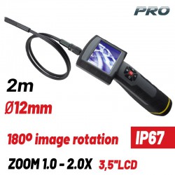 BORMANN Pro BEC1100 Ενδοσκοπική Κάμερα,2m,640x480p,LCD 3.5",4xAA Μπαταρίες (071662)