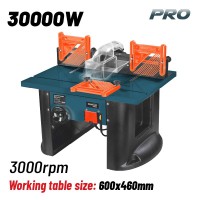 BORMANN Pro BRT1500 Επιτραπέζιο Ρούτερ 1500W, Ύψος εργασίας 0-40mm (071730)