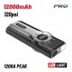 BORMANN Pro ΒΒC1500 Εκκινητής Μπαταρίας Αυτοκινήτου 1200Α, PowerBank 12000mAh,Τρόμπα,LED Φως (073833)