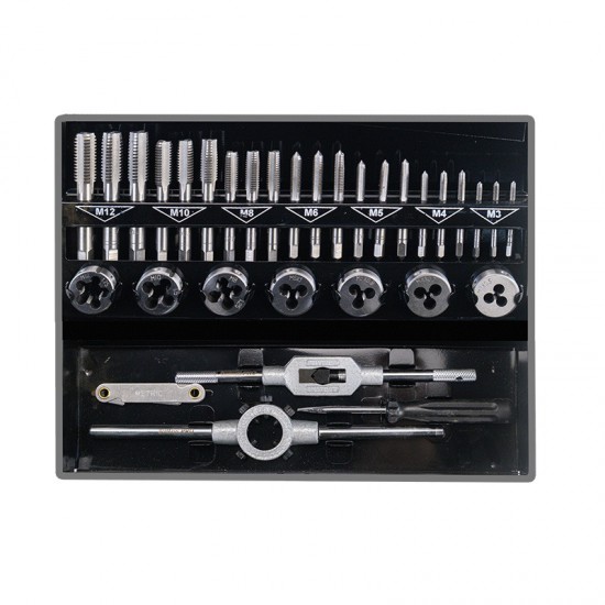 BORMANN Pro BHT7828 Σετ Κολαούζα & Φιλιέρες με Μανέλα,32τμχ σε Βαλίτσα Μεταλλική (075325)